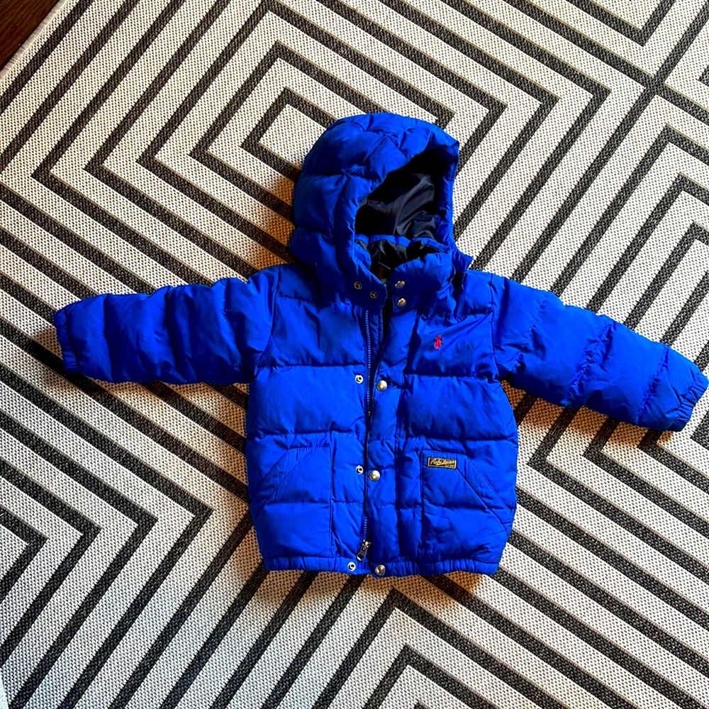 4T toddler Polo Ralph Lauren puffer coat